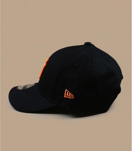 gorra infantil NY negro naranja